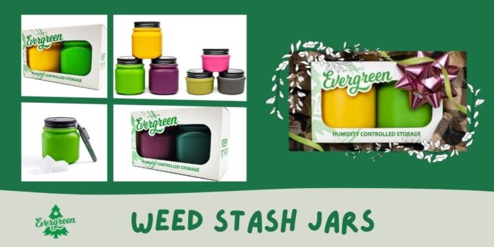 weed stash jars